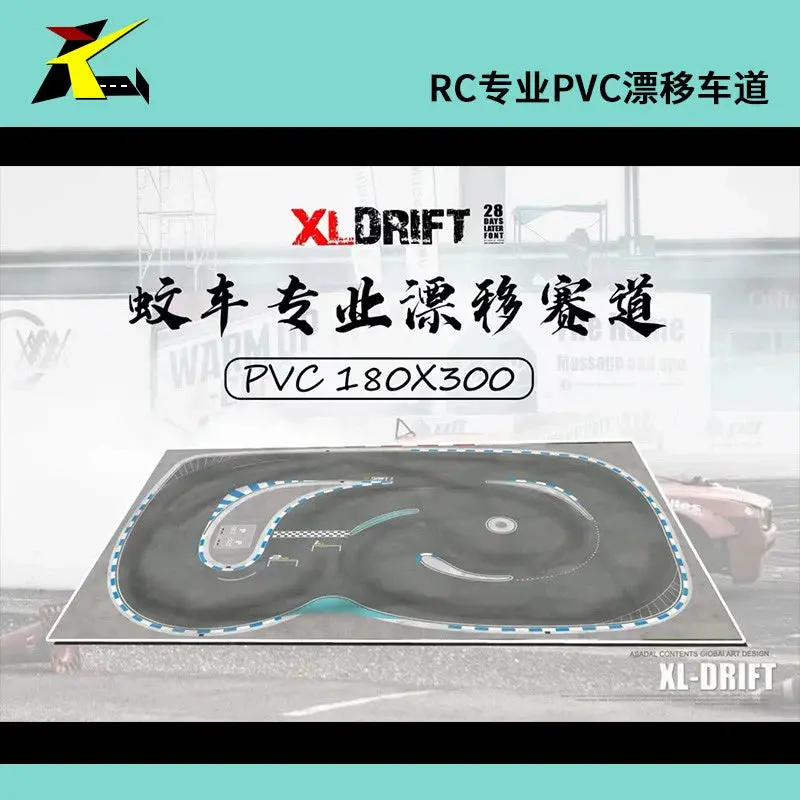 Pvc Track Map Multi-Size Collection For Miniz Miniz Rw00s 1/28 1/24 Rc Drift Cars 23