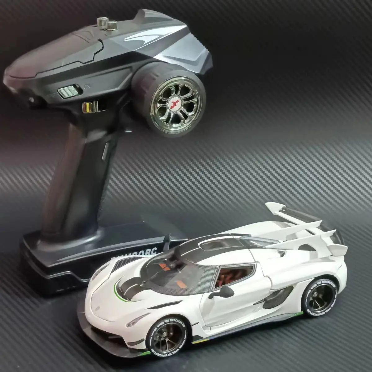 1/24 Brushed Power Awd Metal Shell Frame Remote Control Drift Mosquito Car Mini-Q8 Rtr 20