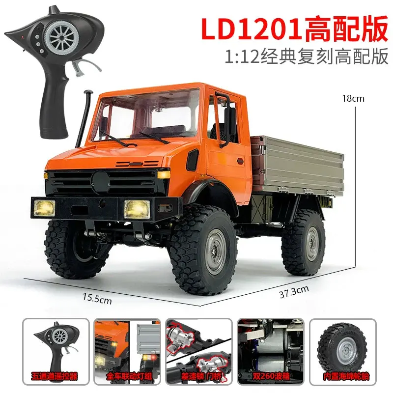Ldrc 1/12 1201 Unimog 4Wd Rc Car Rtr 3