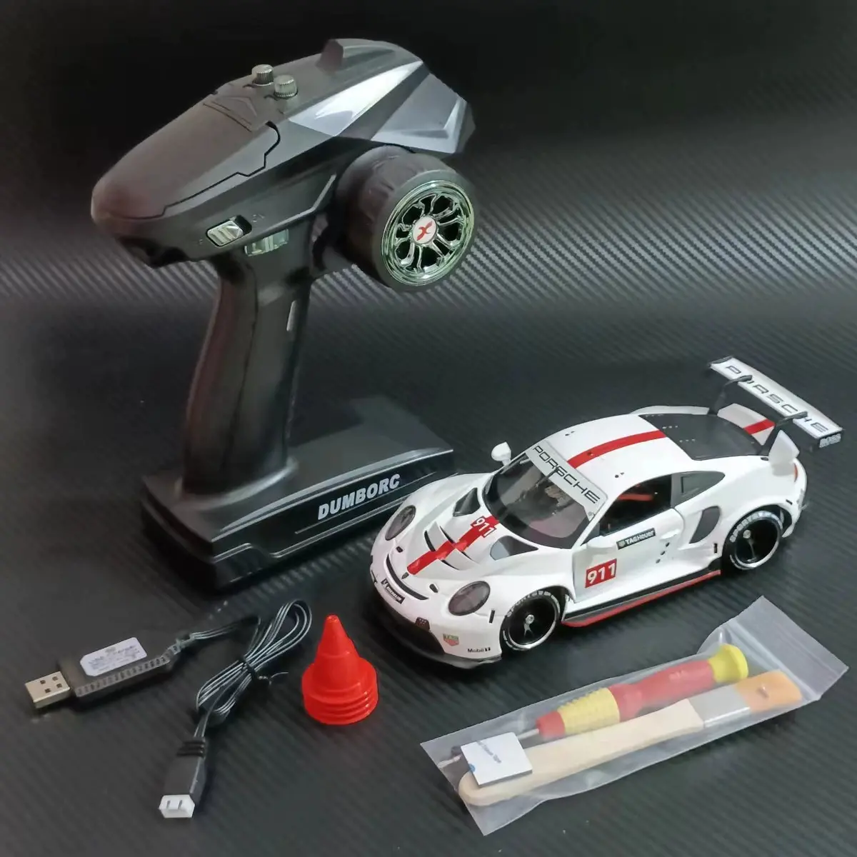 1/24 Brushed Power Awd Metal Shell Frame Remote Control Drift Mosquito Car Mini-Q8 Rtr 6