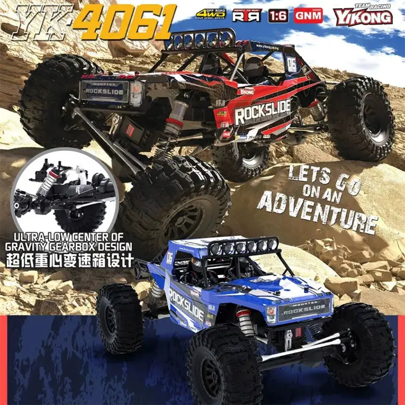 Yikong Yk4061 1/6 Lcg Rock Slide Rc Car Rtr 2