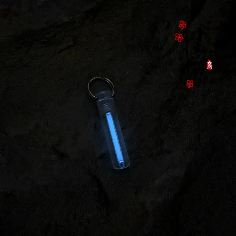 Self-Luminous 25 Years Tritium Tube Light Keychain 12