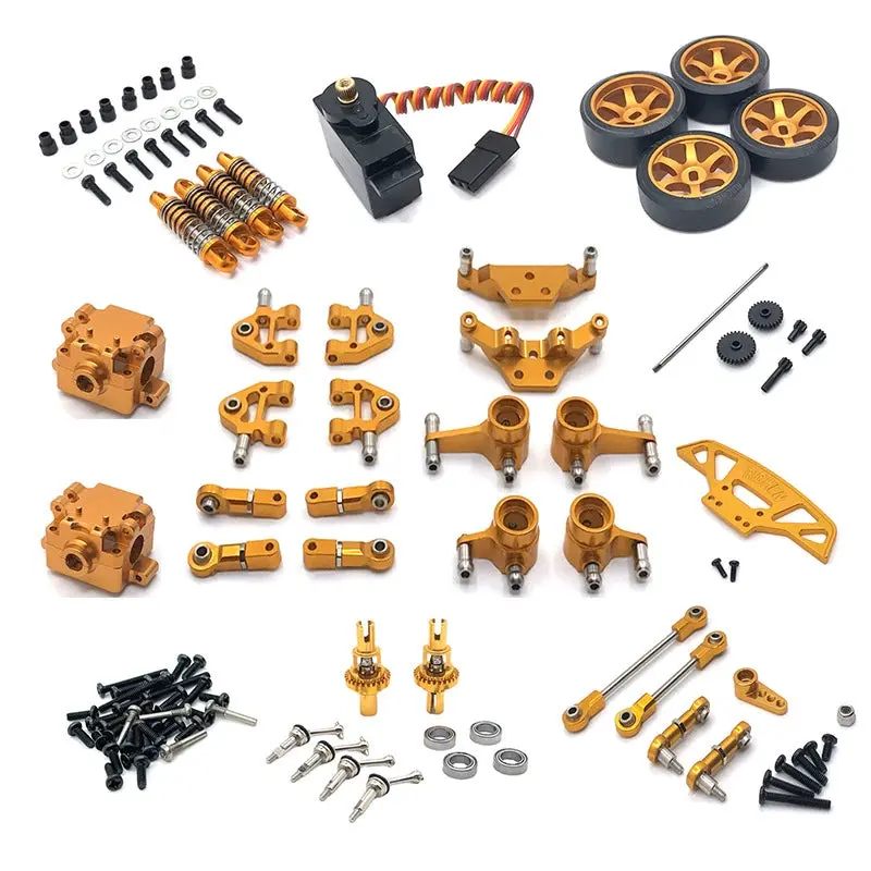 Aluminum Upgrade Kit For Wltoys 1/28 284131 Rc Car 1/28 284131 K969 K979 K989 K999 1