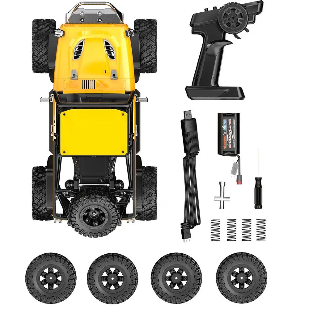 Mjx 1/12 H12y + Sensory Brushless Motor Rc Car Rtr With 3 Batteries 1