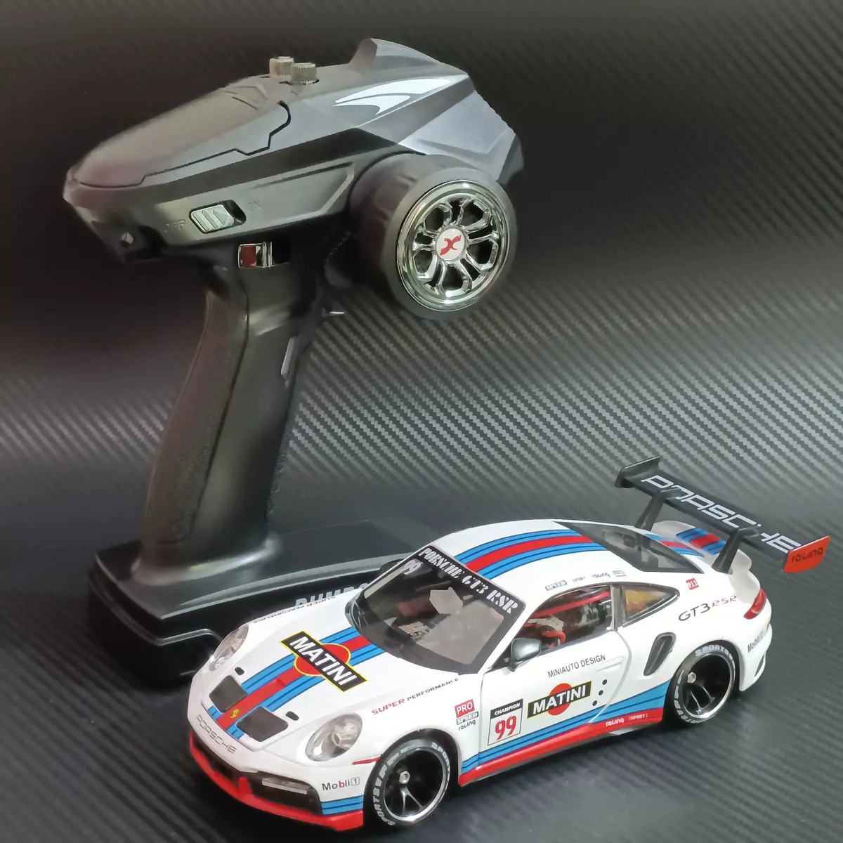 1/24 Brushed Power Awd Metal Shell Frame Remote Control Drift Mosquito Car Mini-Q8 Rtr 18