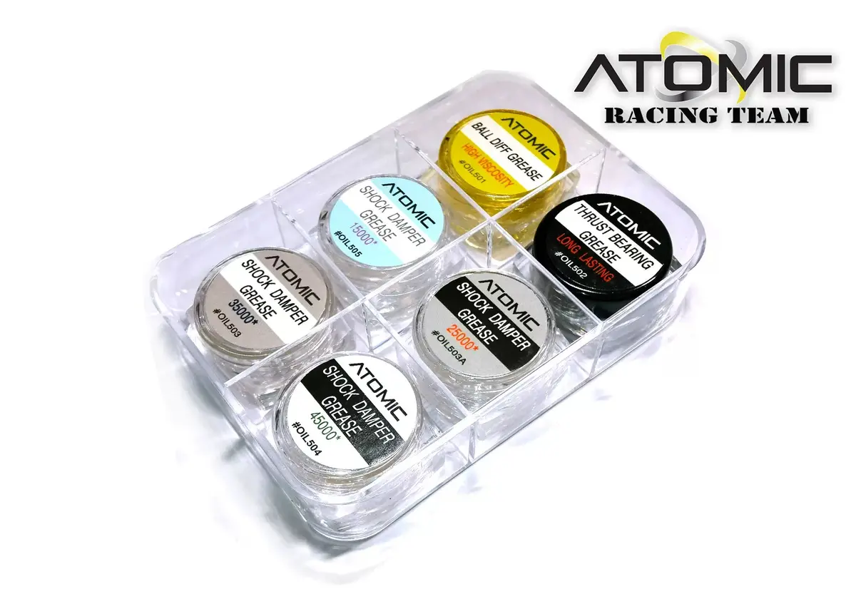 Atomic 1/28 Rc Car Differential Oil Damping Oil Bearing Oil Set Oil5cb 1
