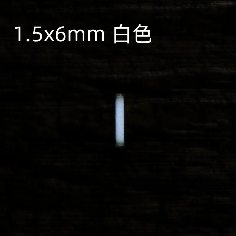 Self-Luminous 25-Year Tritium Gas Tube 1.5X6mm 6