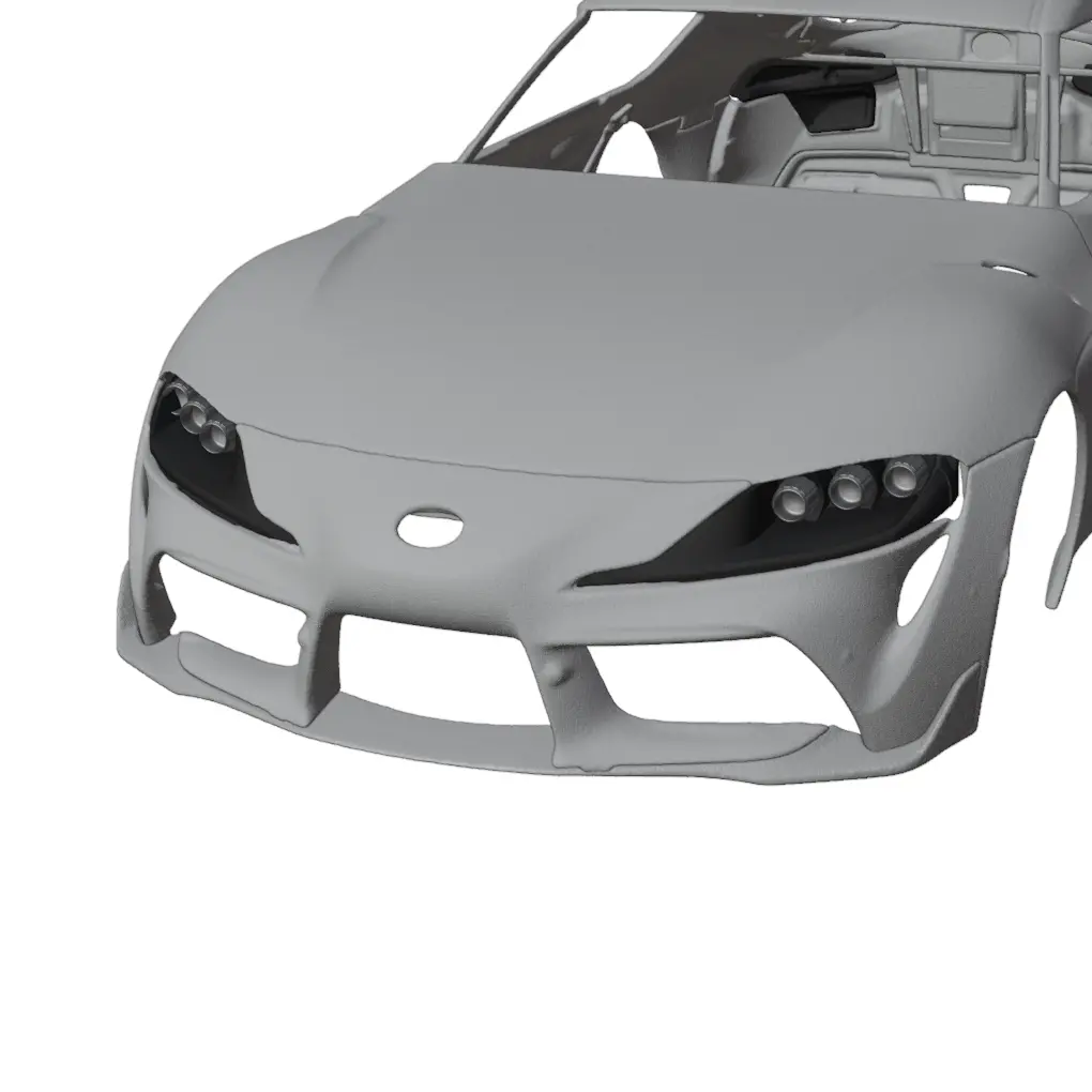 1/24 Tamiya Supra A90 Body Front And Rear Lamp Cup Modification Kit 1