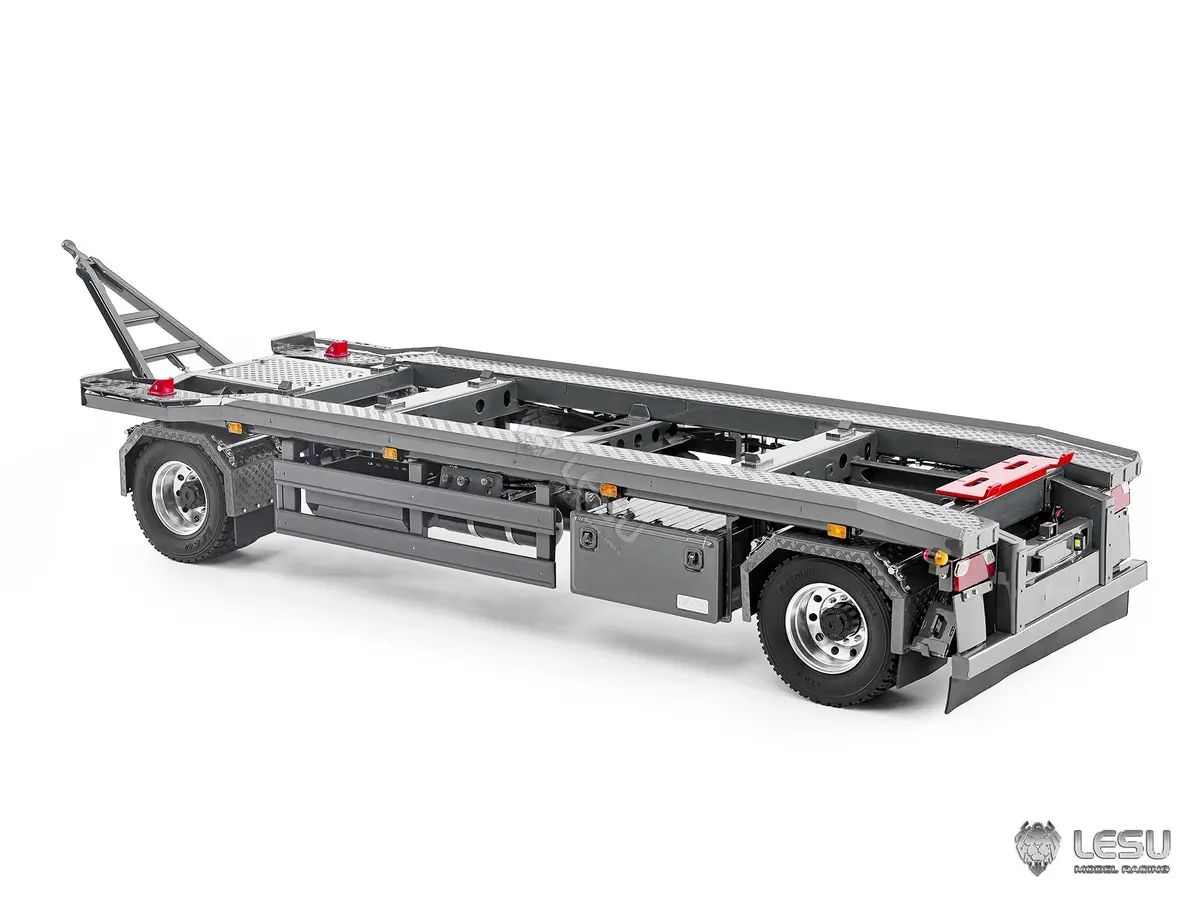 Lesu 1/14 Rc Tractor Metal Ro-Ro Trailer Ls-A0065 2