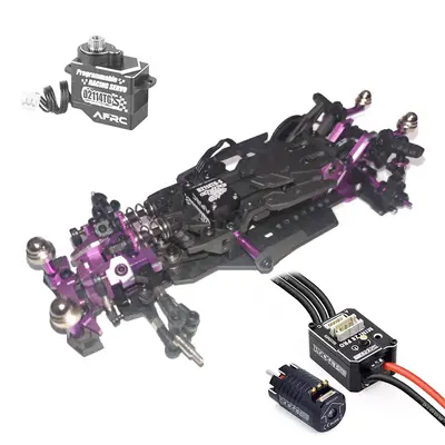Zerorc Rw00sr 2Nd Generation 1/24 Rc Drift Car Frame Kit With Electronics 4
