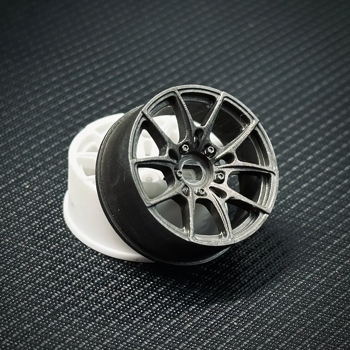 Musu 22Mm Pom Wheels For 1/24 Tg Super Ma Racing Rc Drift Car Awd 5
