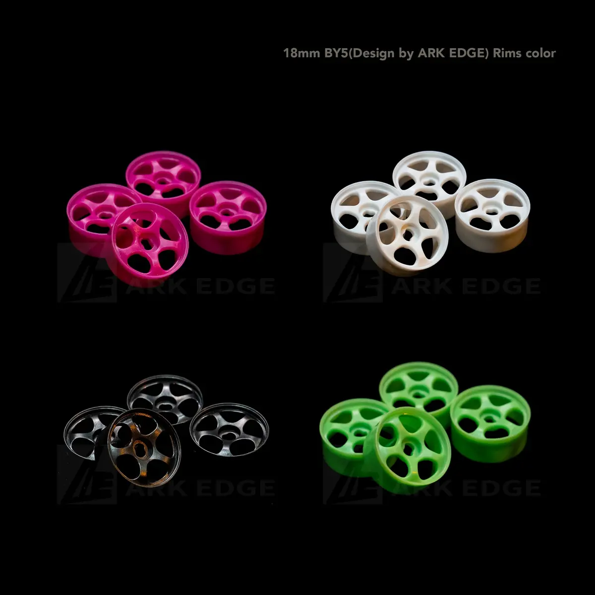 Arkedge 1/24 Rc Drift Car By5 Ty6 Cr5d 18Mm 20Mm 22Mm 4Pcs 1