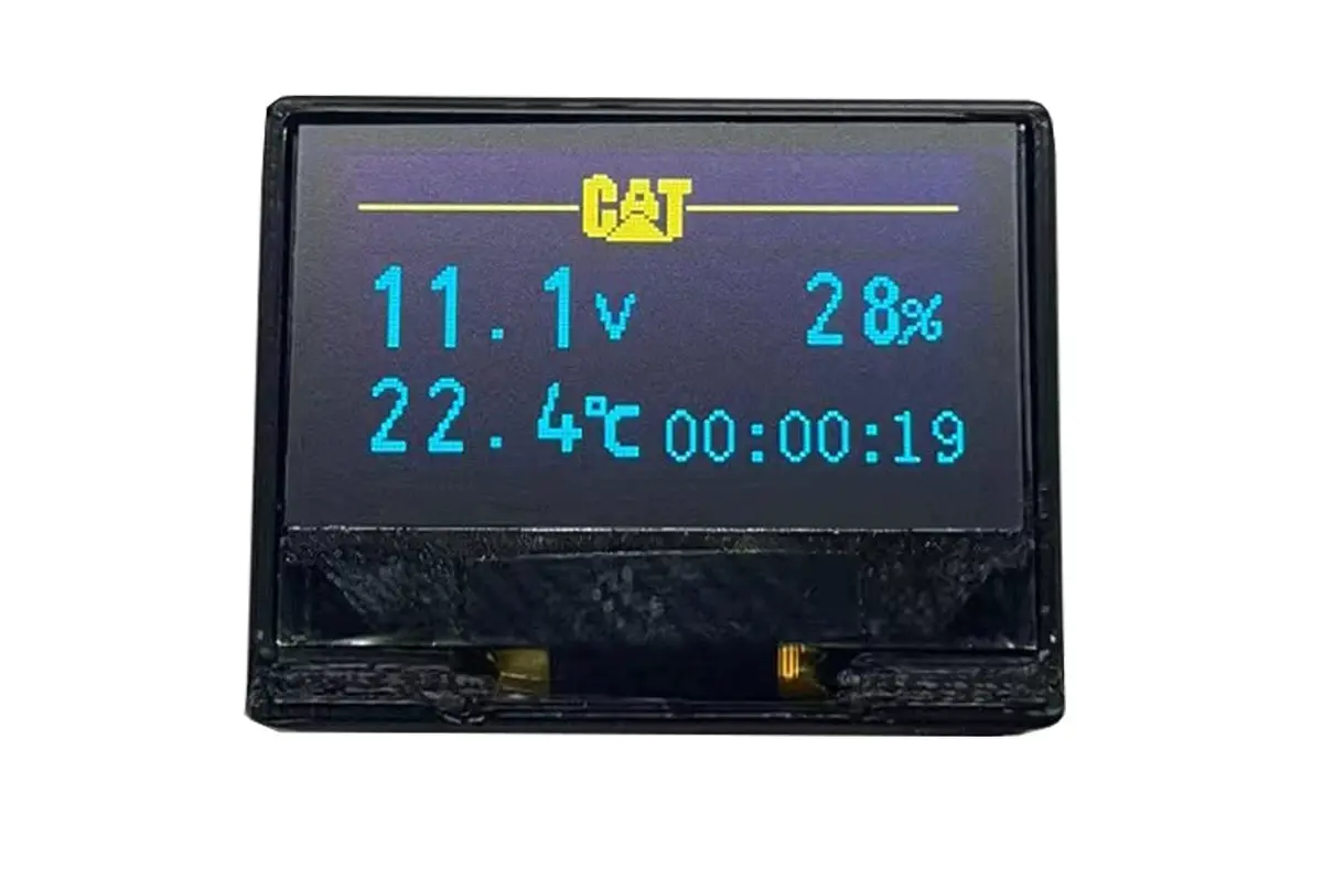 Micro Oled Display For 1/10 Remote Control Climbing Vehicle 1/14 Tamiya Remote Control Engineering Vehicle Diy 3