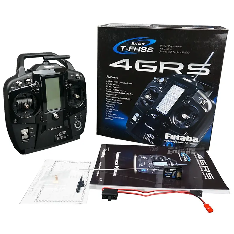 Futaba 4Grs 2.4G T-Fhss 4-Channels Remote Control With R304sb Receiver 1