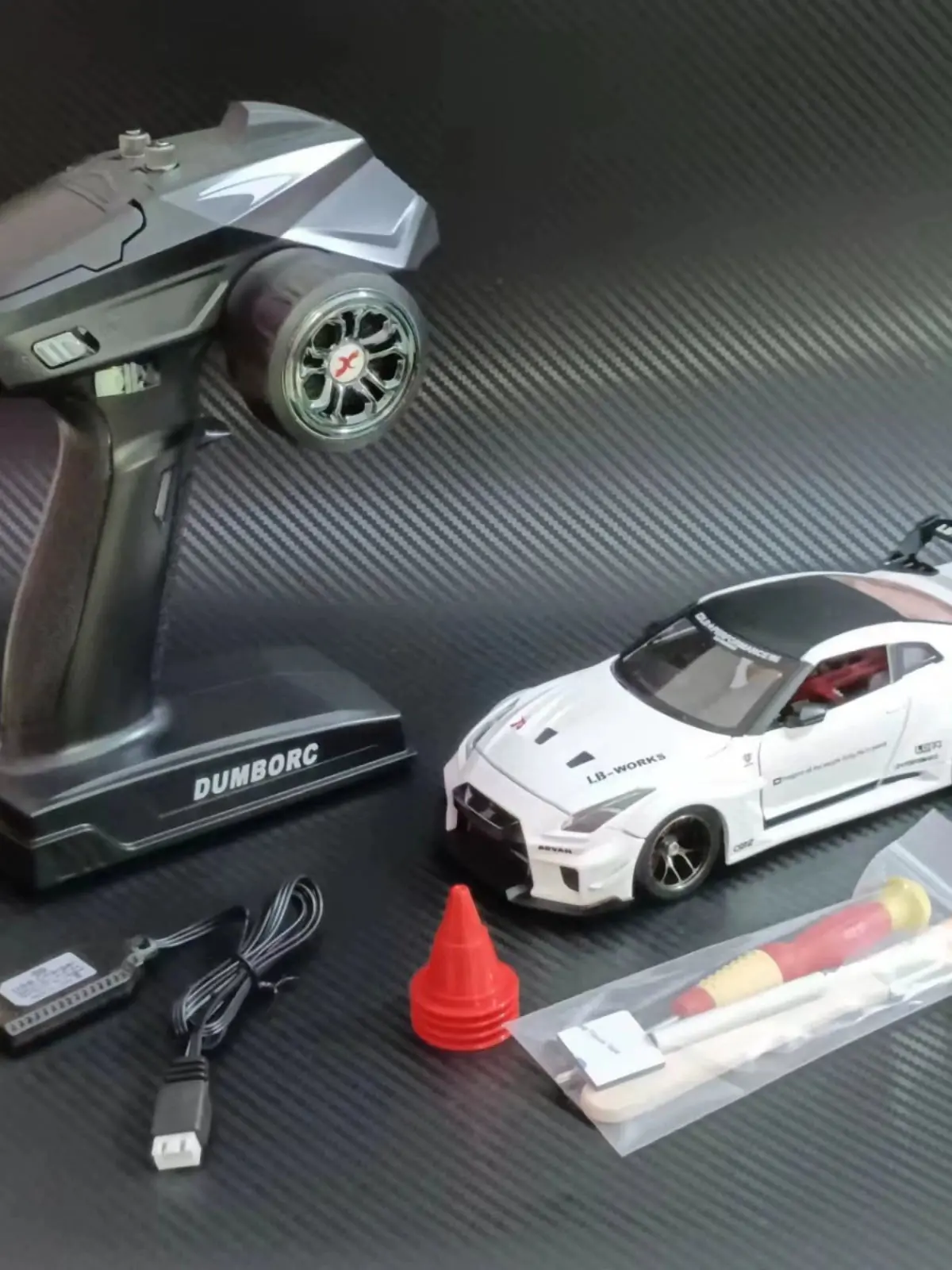 1/24 Brushed Power Awd Metal Shell Frame Remote Control Drift Mosquito Car Mini-Q8 Rtr 5