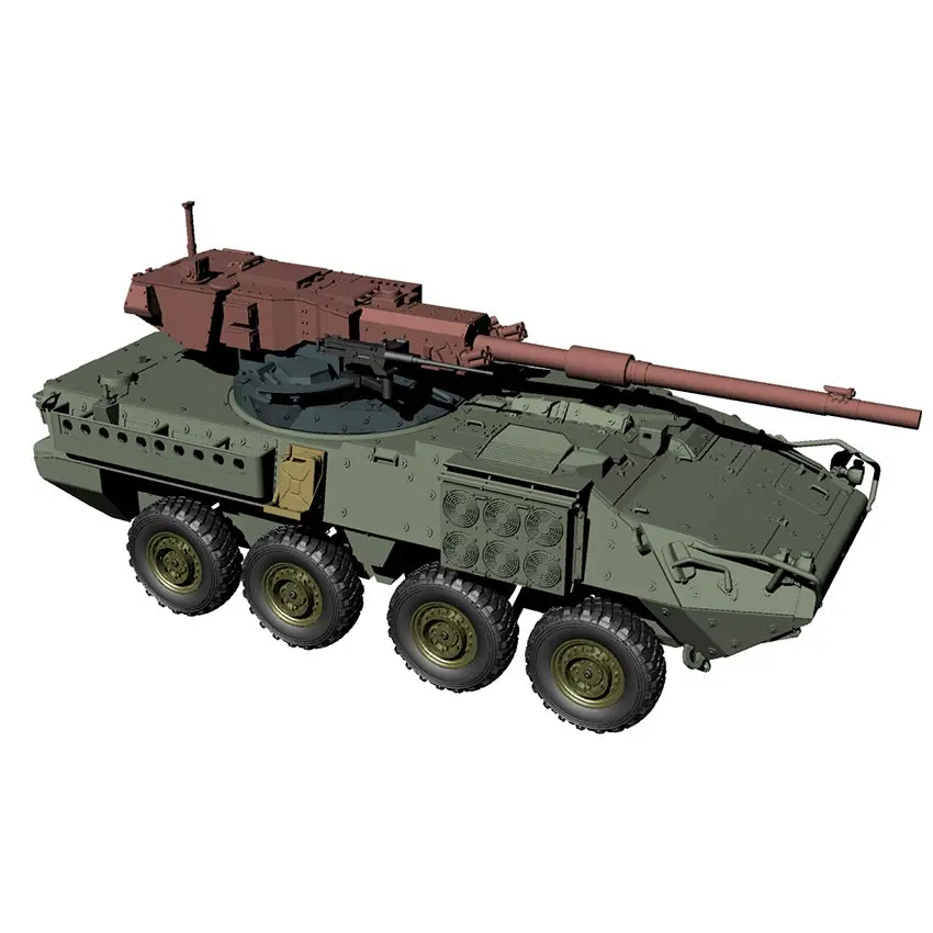 M1128 Rc Stryker Truck 8X8 1/64 3D Print  Kit Rtr 1