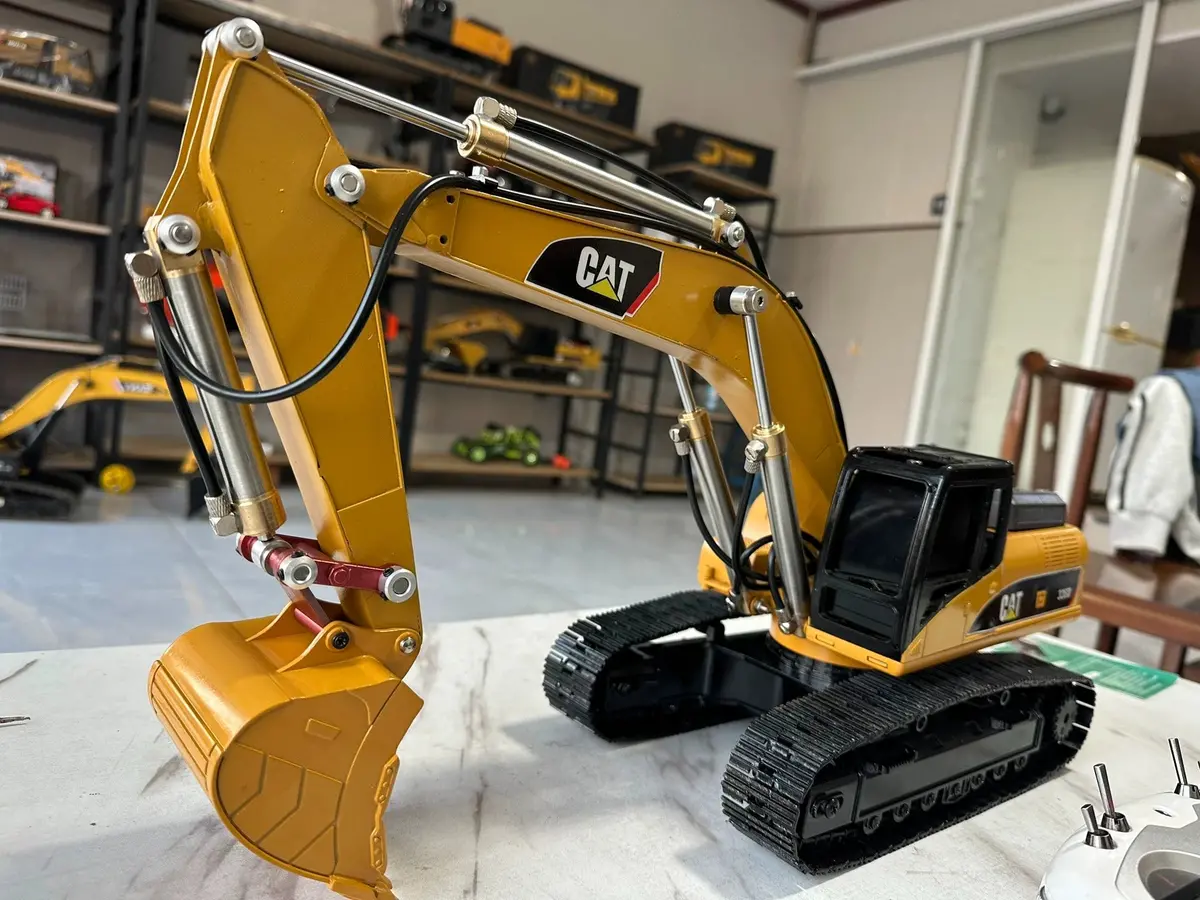 Huina 580 1/14 Rc Metal Hydraulic Excavator Modified Finished Product Rtr 2