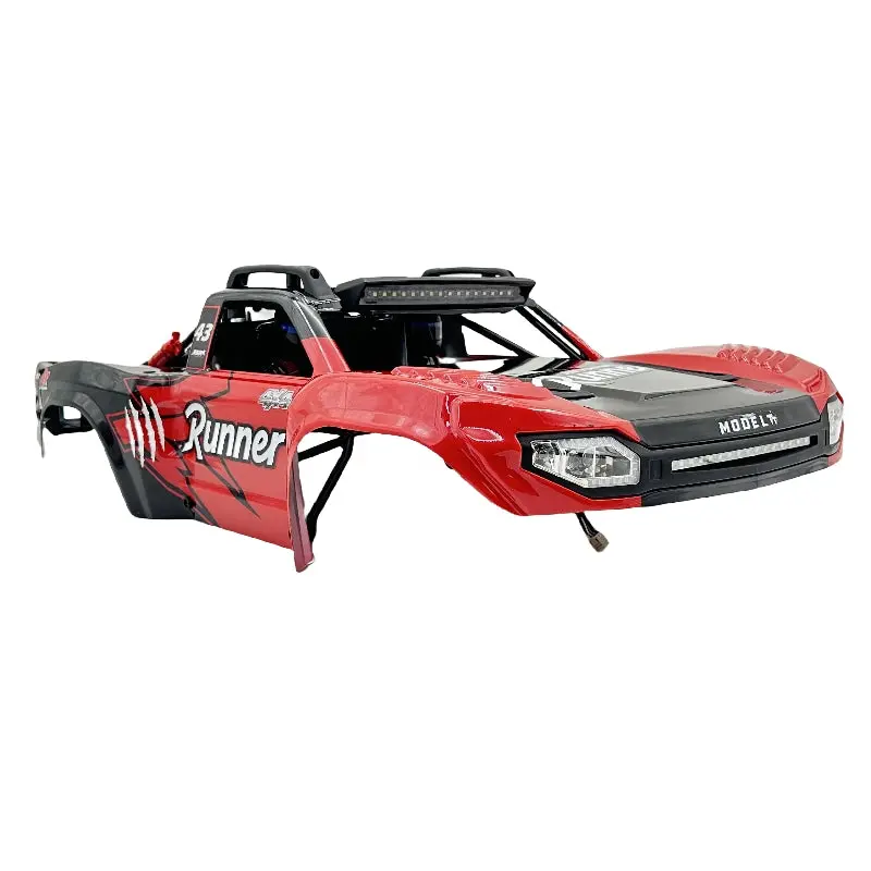 Fsr 1/7 Model Tt Rc Car Car Shell With Light Set 415Mm Wheelbase 1