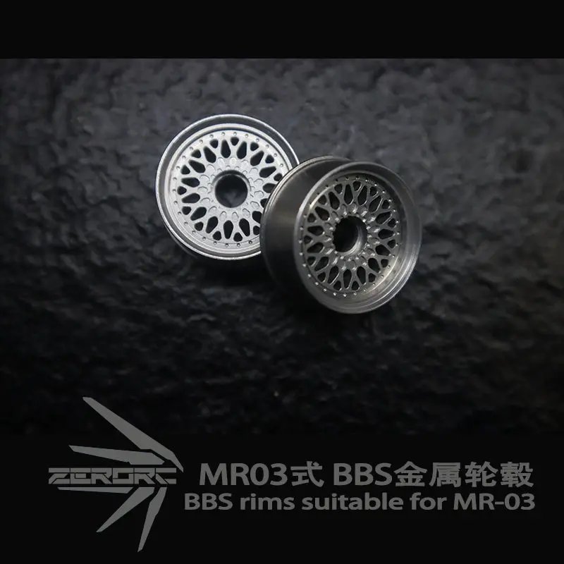 Zerorc Rw00s 1/24 Rc Drift Car Mr03 Bbs 22Mm Metal Wheels 1