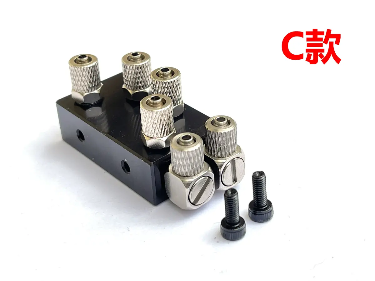 Wst J-23 1/12 Rc Hydraulic Excavator Cylinder Quick Connector 3