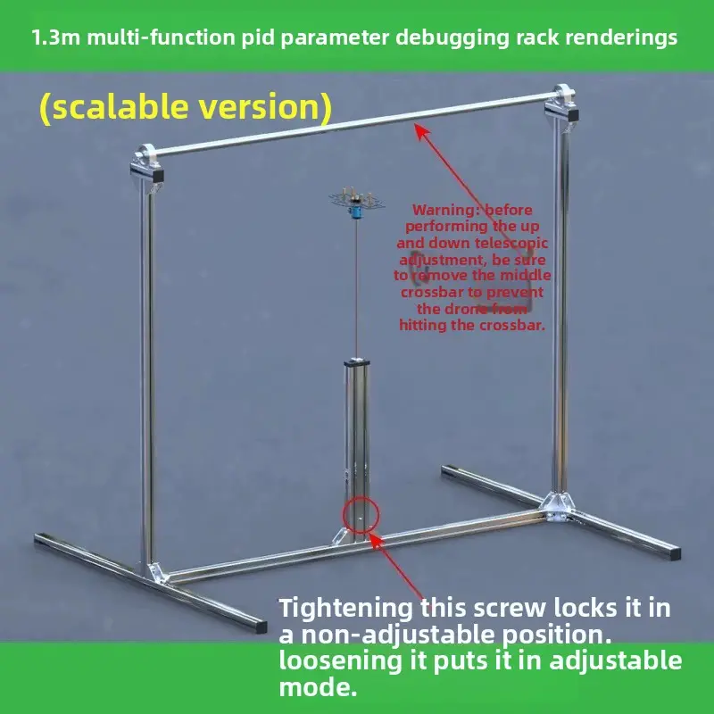 Rc Multi-Axis Drone Gyroscope Pid Parameter Debugging Rack 1