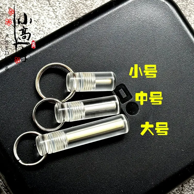 Self-Luminous 25 Years Tritium Tube Light Keychain 6