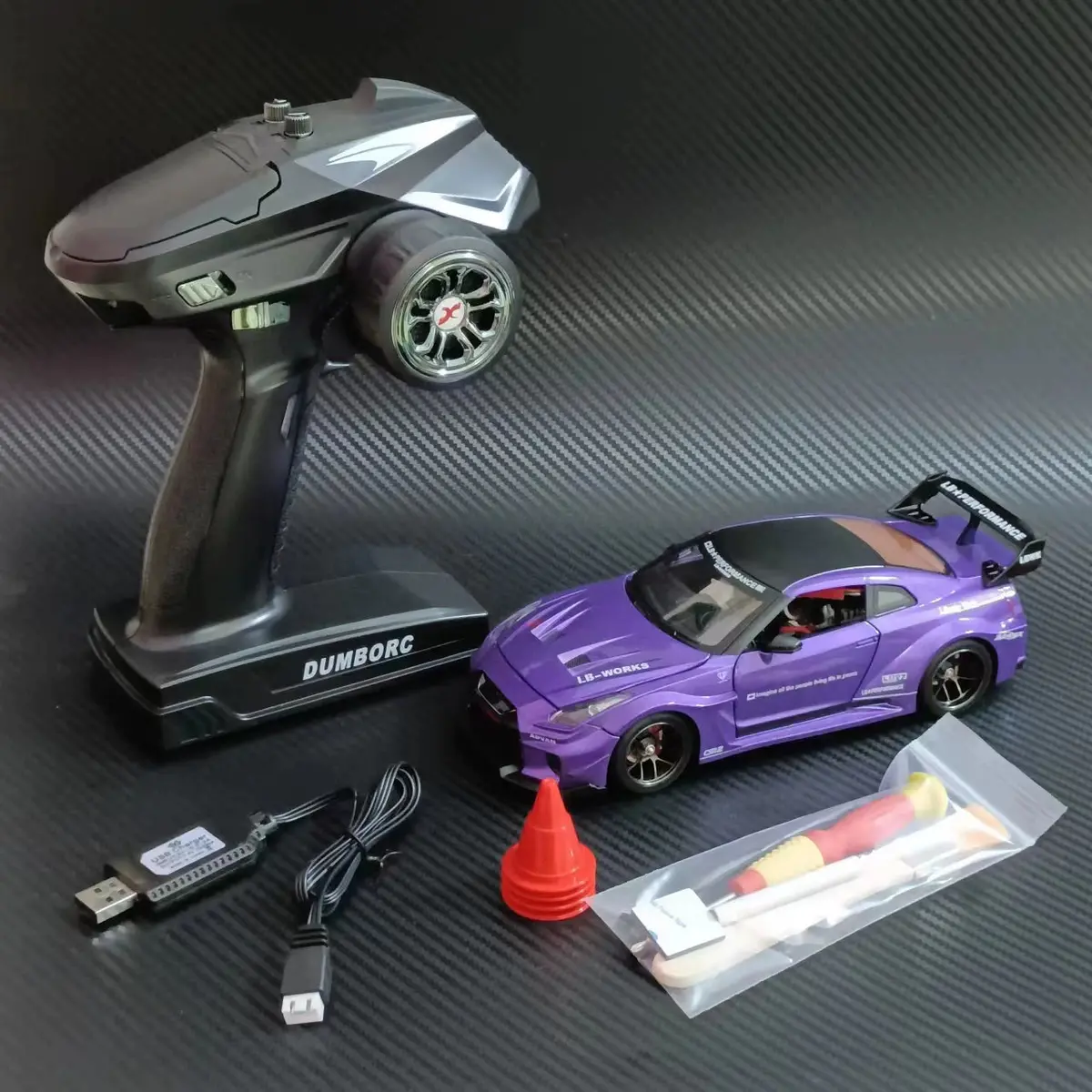 1/24 Brushed Power Awd Metal Shell Frame Remote Control Drift Mosquito Car Mini-Q8 Rtr 12