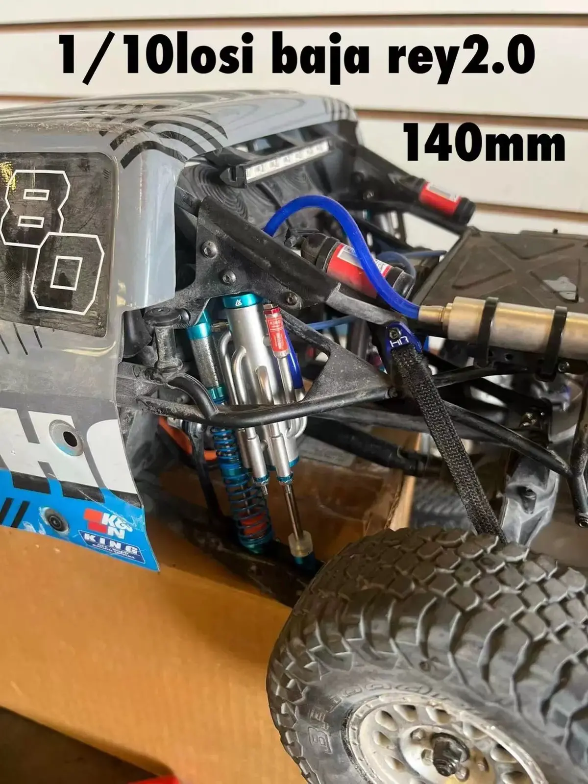 Longxue Multi-Channel Damping Shock Absorber For 1/7 Udr Ut4 Rc Car 4