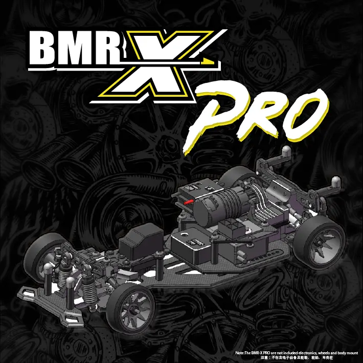 Bmrc Bmrx-Pro 1/24 Rc Drift Car Frame Kit 1