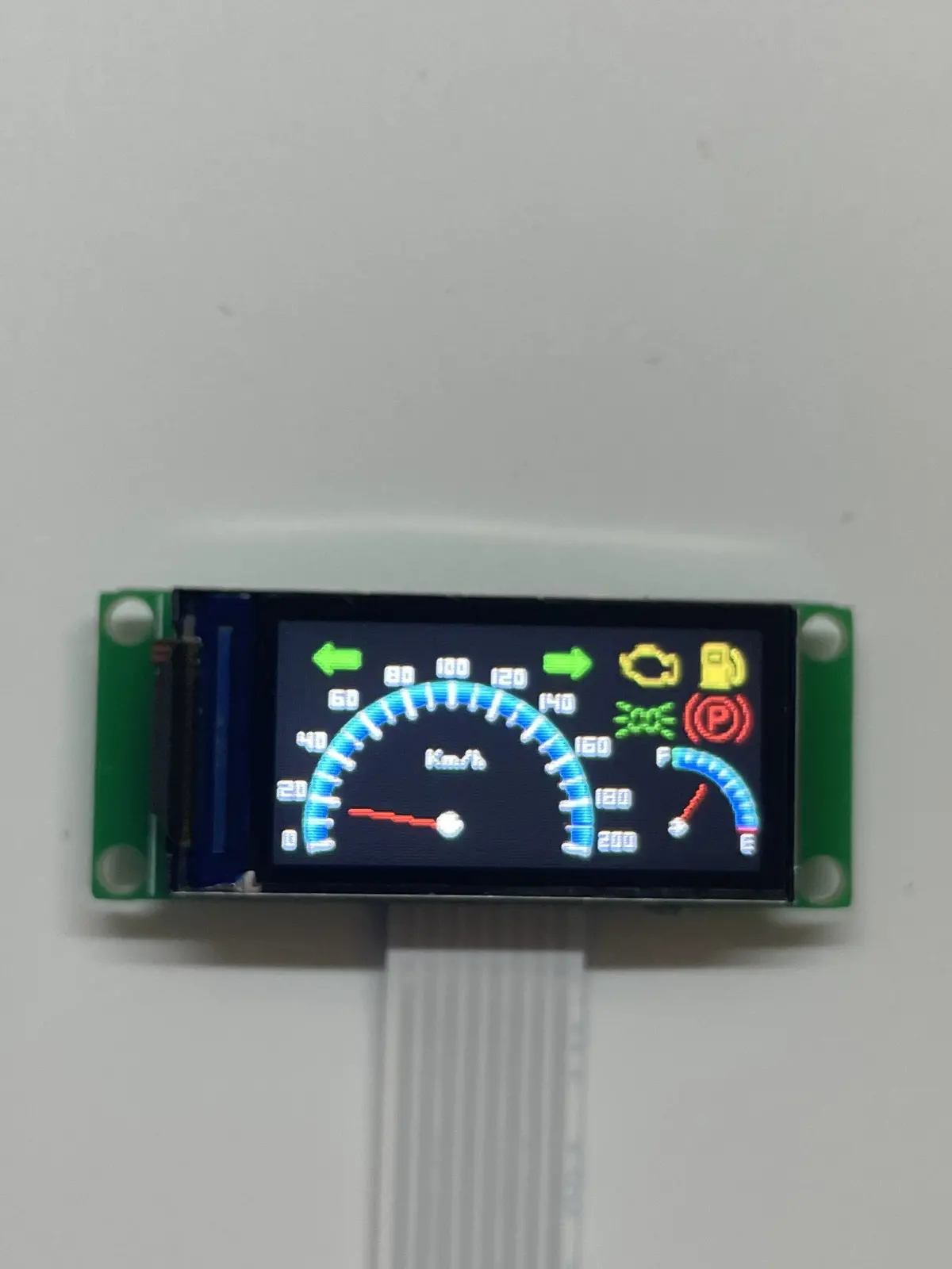Micro Oled Display For 1/10 Remote Control Climbing Vehicle 1/14 Tamiya Remote Control Engineering Vehicle Diy 1