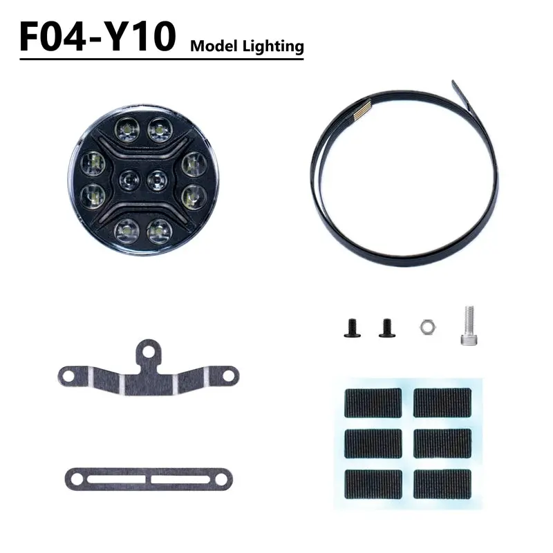 Jwb F04-Y10 1/14 Rc Tractor Tamiya 770S Spotlight Dc5v 1