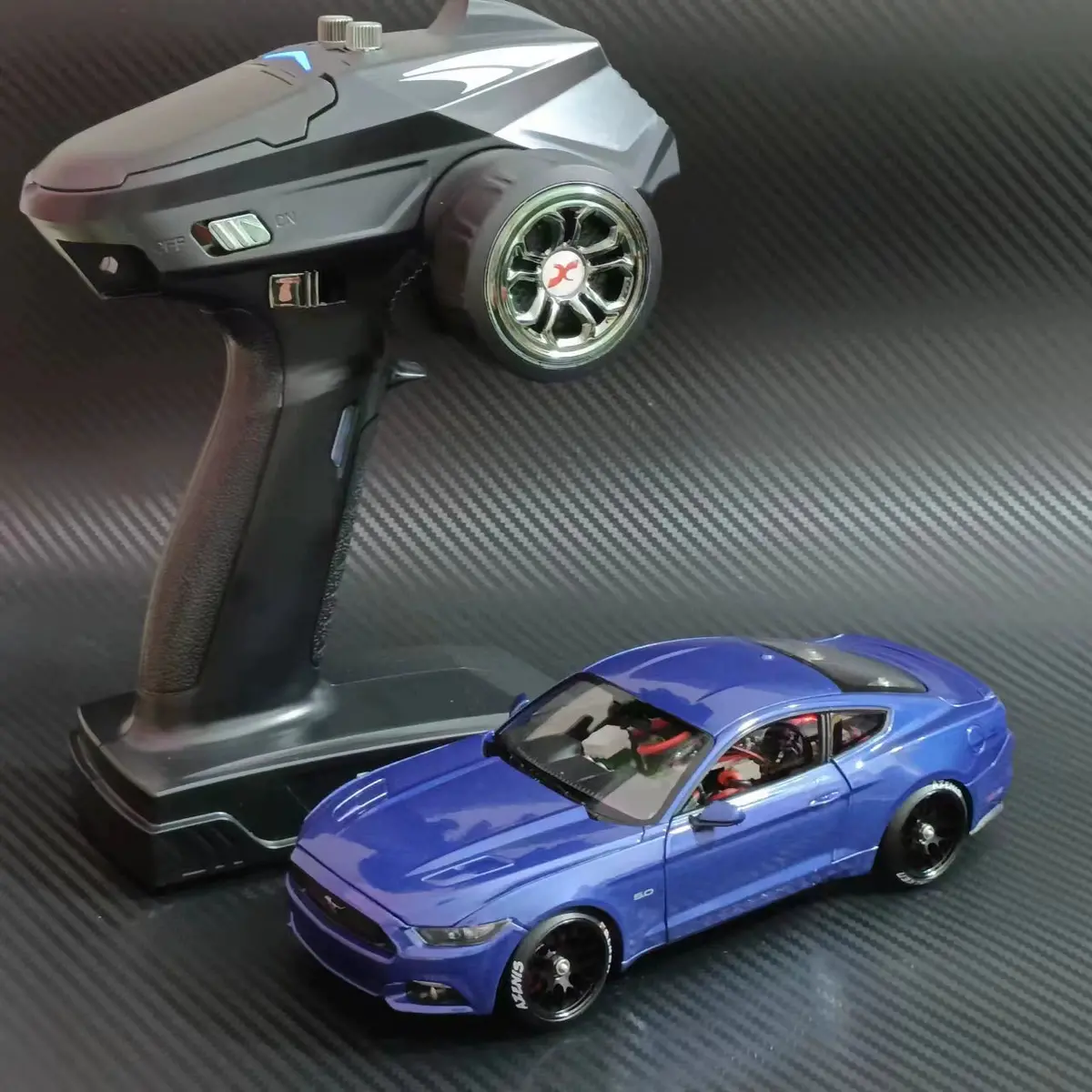 1/24 Brushed Power Awd Metal Shell Frame Remote Control Drift Mosquito Car Mini-Q8 Rtr 24