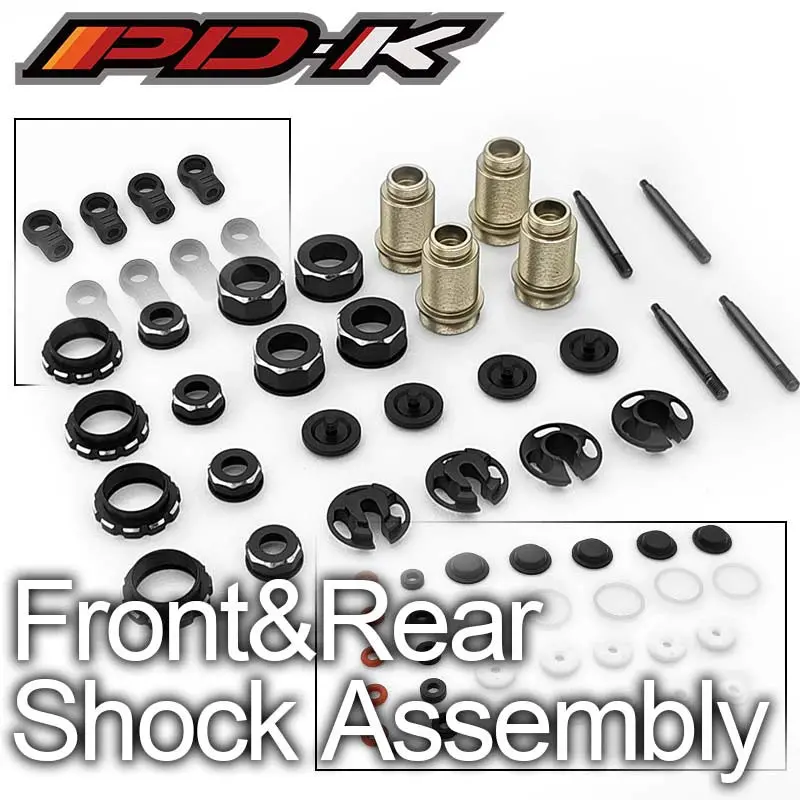 4Pcs Shock Absorber For Kkpit 1/10 Pdk Rc Drift Car Yd2 Mst Universal 2