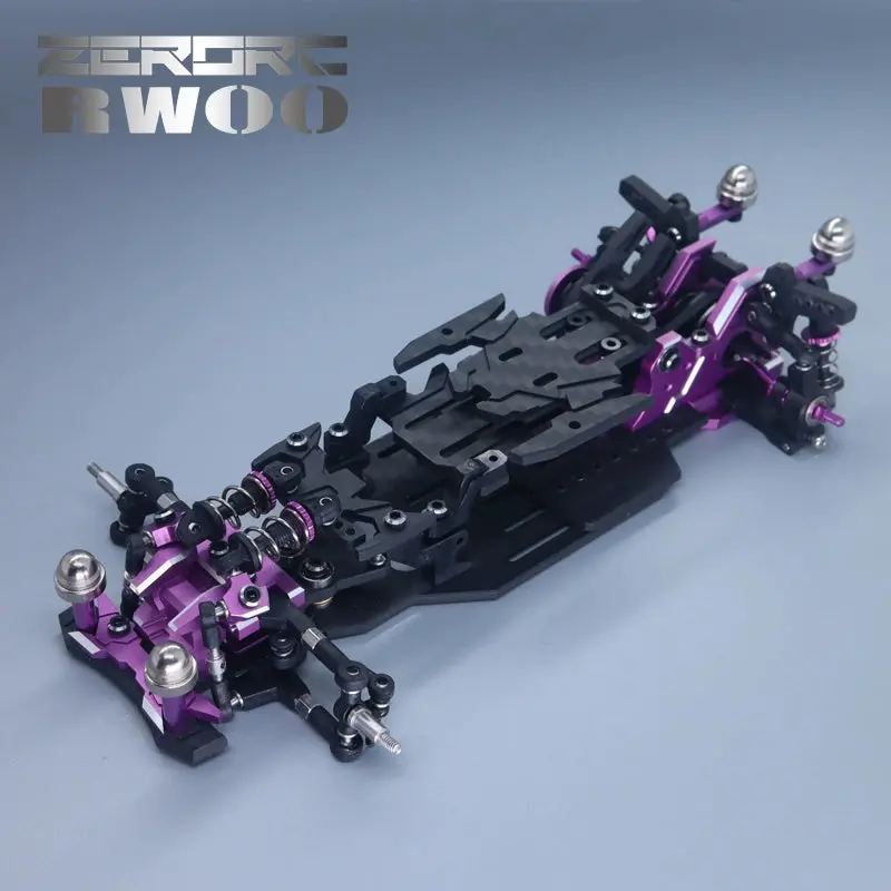 Zerorc Rw00sr 2Nd Generation 1/24 Rc Drift Car Frame Kit With Electronics 2