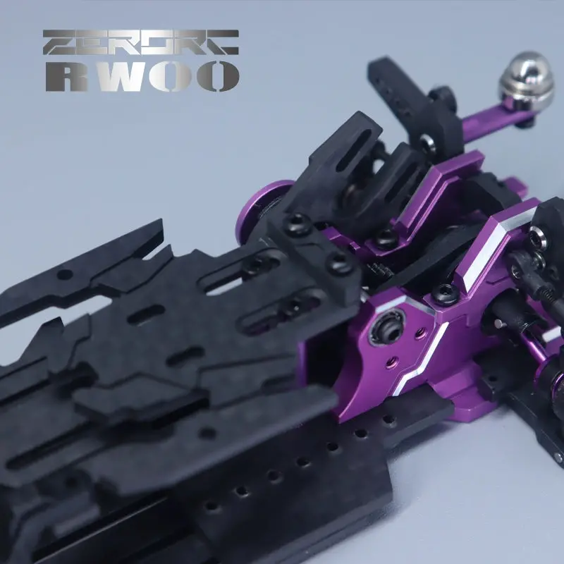 Zerorc Rw00sr 2Nd Generation 1/24 Rc Drift Car Frame Kit With Electronics 4