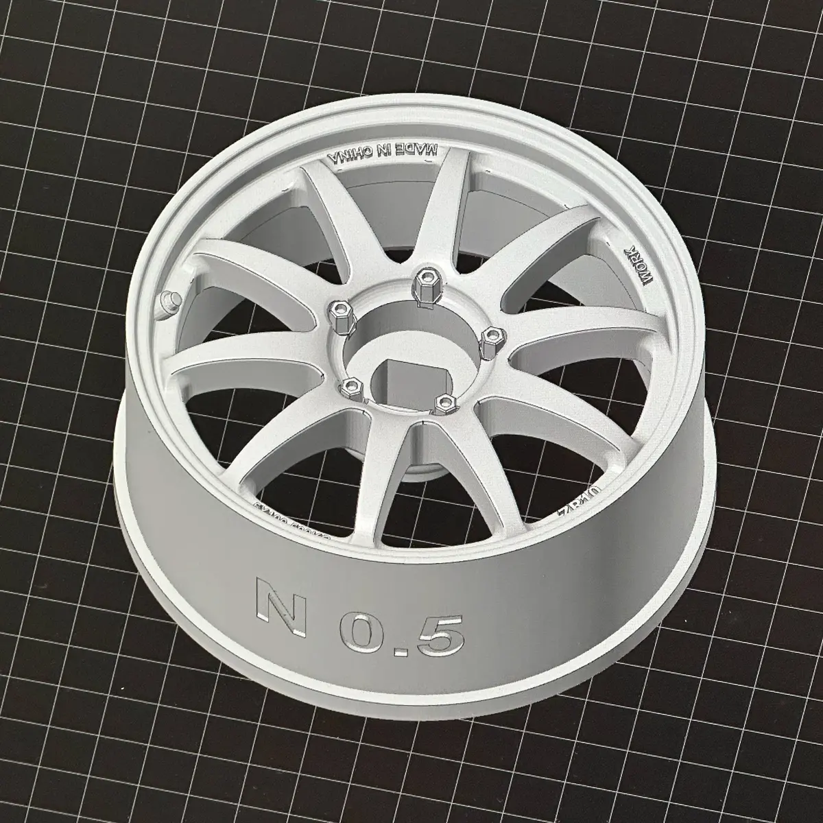 Musu 22Mm Pom Wheels For 1/24 Tg Super Ma Racing Rc Drift Car Awd 20