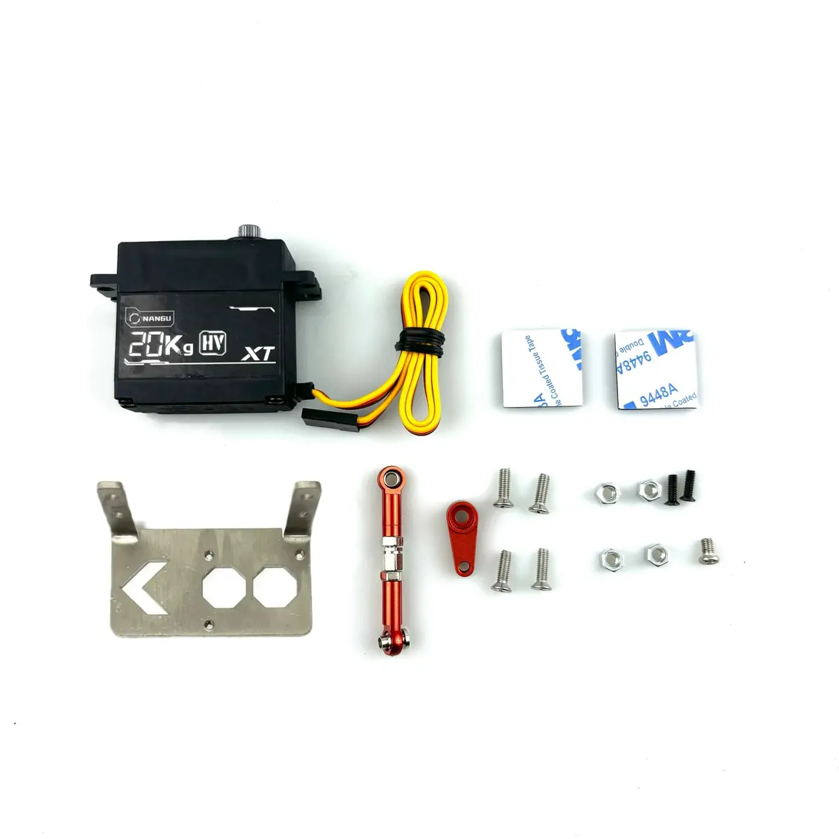 Mjx 14303 Rc Car Retrofit 20Kg Steering Gear Seat Kit 1