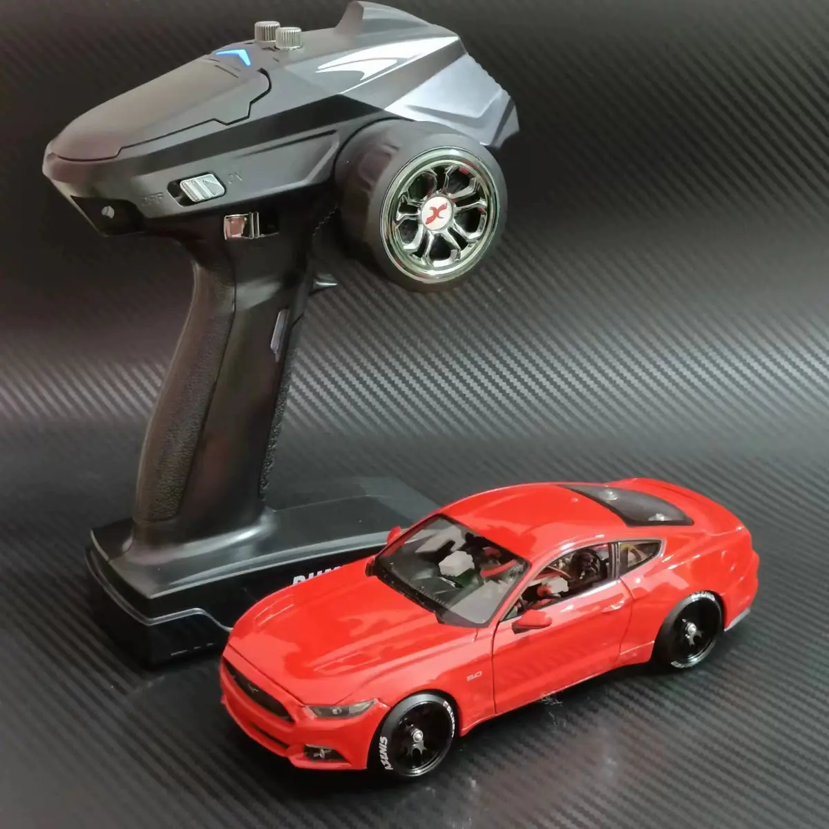 1/24 Brushed Power Awd Metal Shell Frame Remote Control Drift Mosquito Car Mini-Q8 Rtr 16