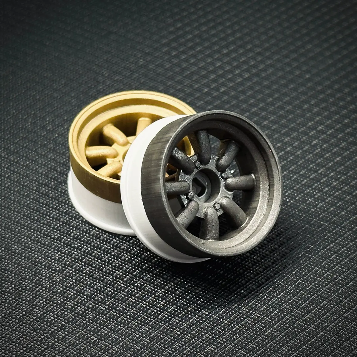 Musu 22Mm Pom Wheels For 1/24 Tg Super Ma Racing Rc Drift Car Awd 16
