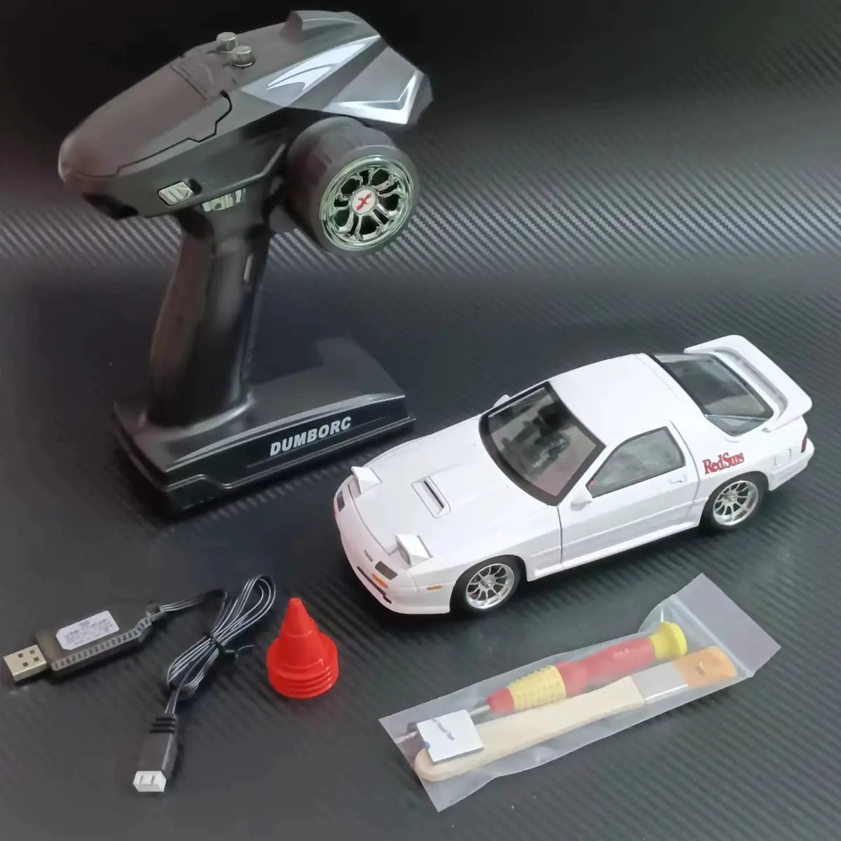 1/24 Brushed Power Awd Metal Shell Frame Remote Control Drift Mosquito Car Mini-Q8 Rtr 16