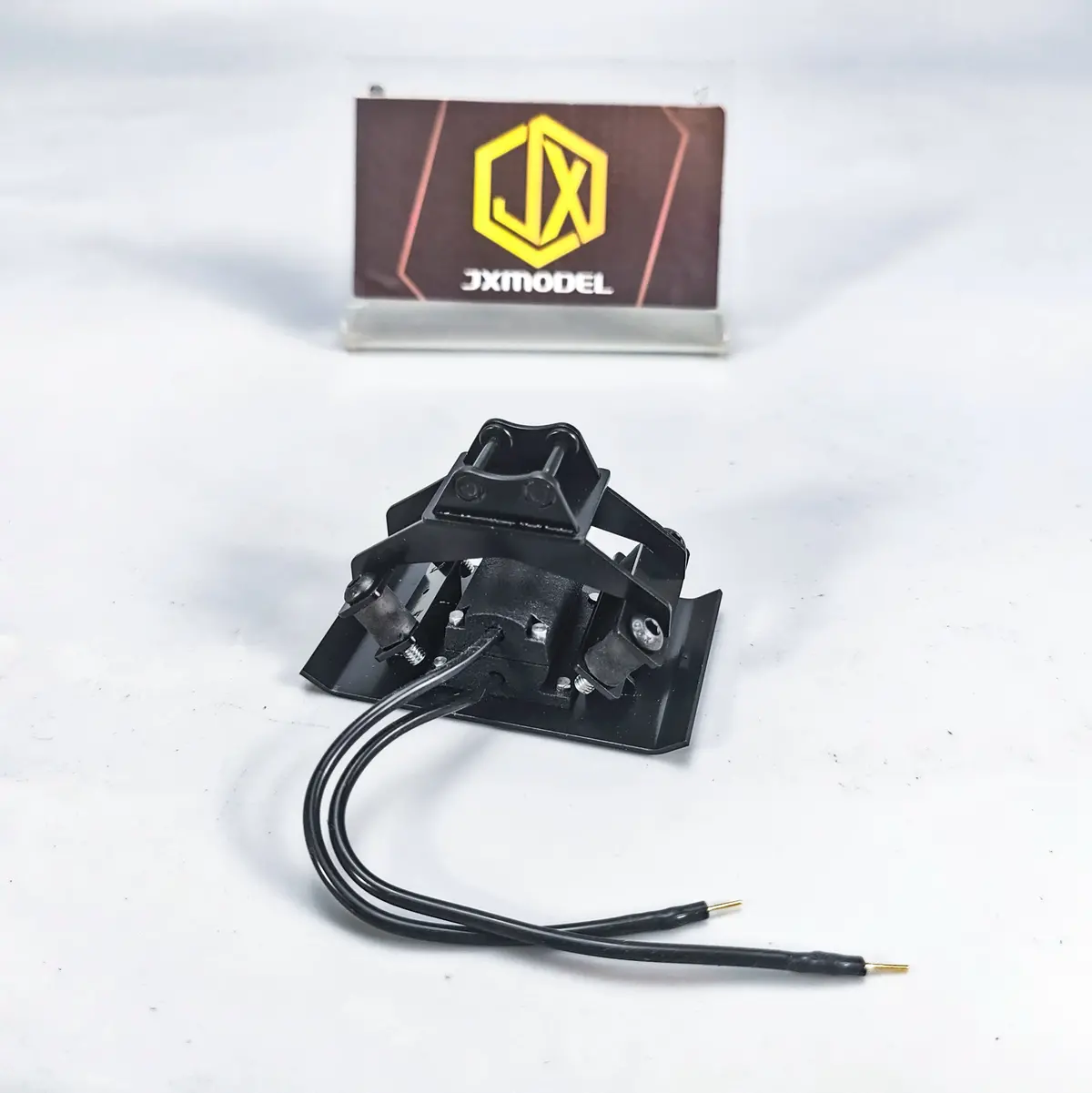 Jxmodel Jx-E20 Rc Miniature Hydraulic Excavator Electric Breakthrough Point Cleaning Bucket Rammer 3