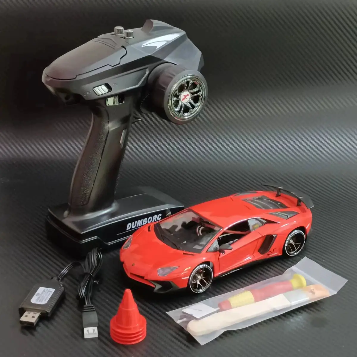 1/24 Brushed Power Awd Metal Shell Frame Remote Control Drift Mosquito Car Mini-Q8 Rtr 23