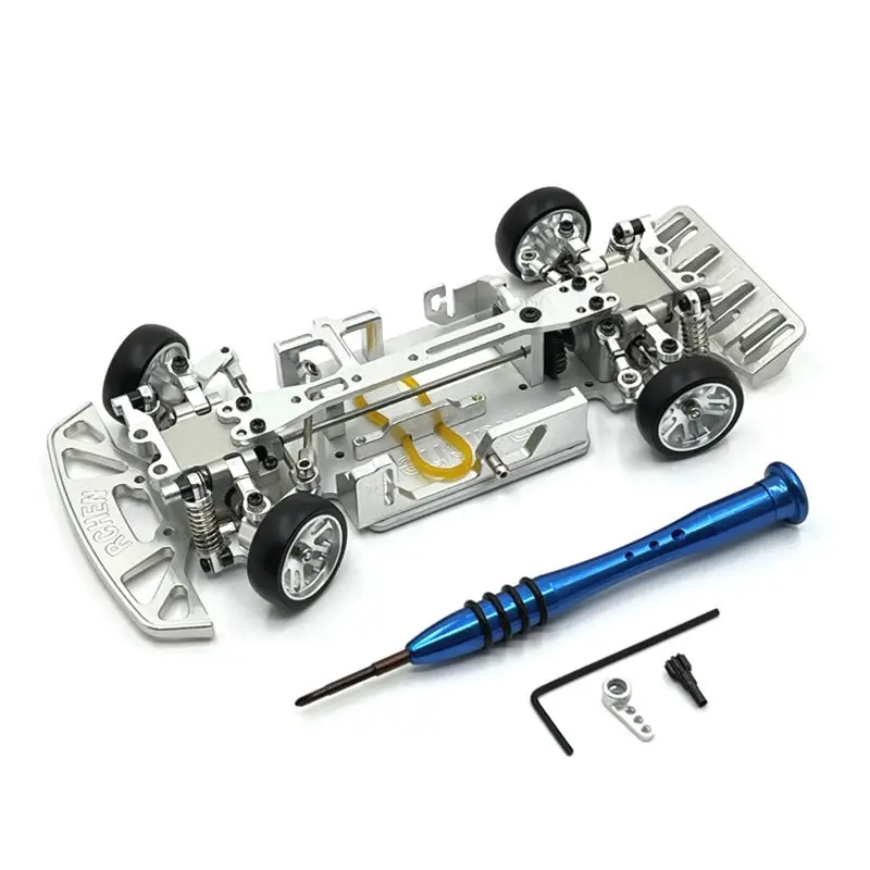 Wltoys 1/28 284131 K969 K979 K989 K999 Rc Car Metal Upgraded Frame 3