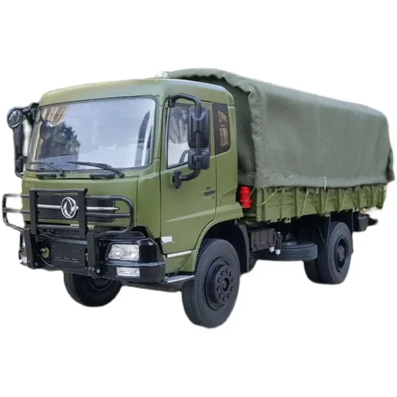 1:24 Dongfeng  Diecast Military Truck Vehicle 4X4  Alloy Model 1