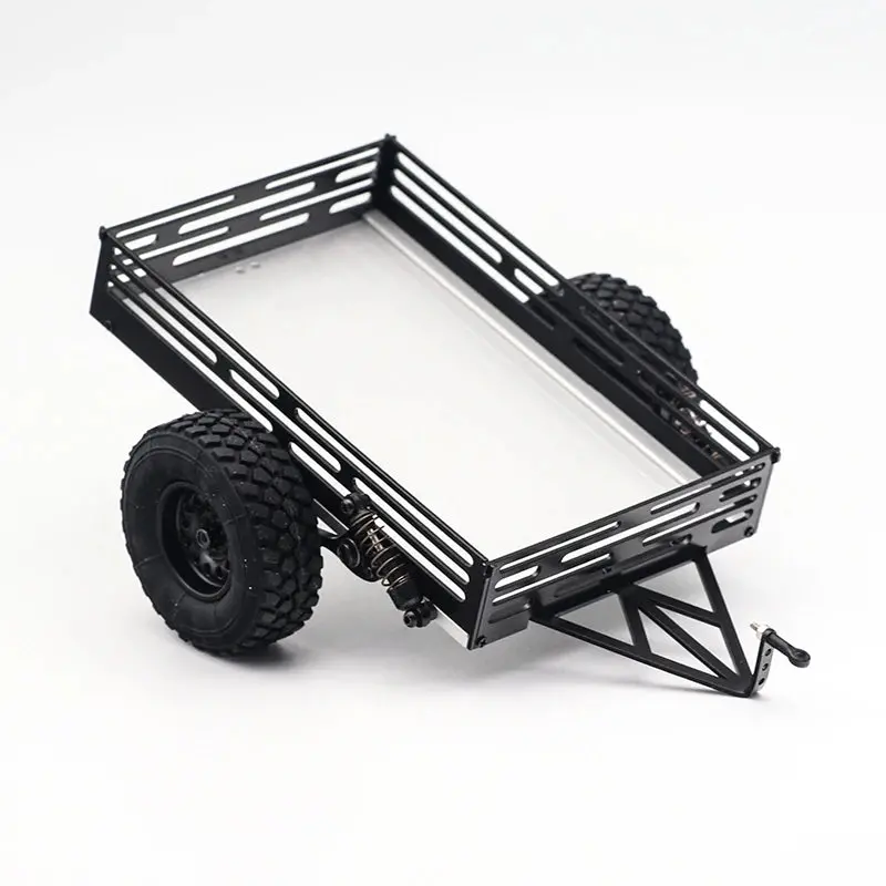 Orlandoo Hunter Metal Trailer With Shock Absorption For 1/24 1/32 Rc Car 1