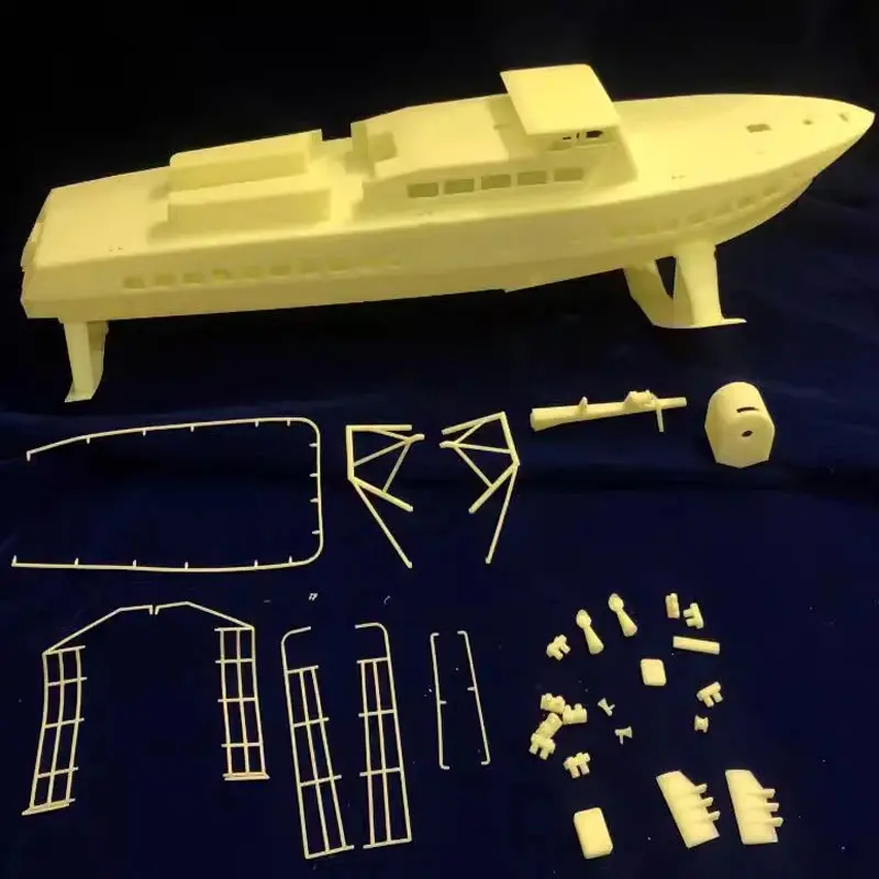 1/40 Kit Modello Di Nave Classic Hydrofoil Riva Ariston Pt50 Brushless Ship Model Kit 1