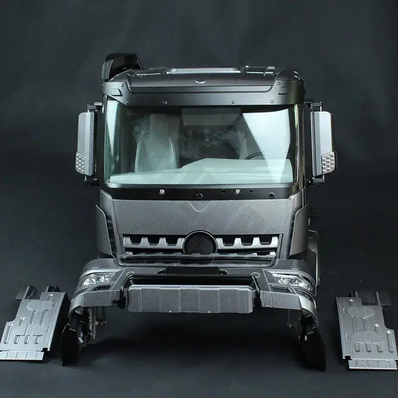Painted Version Plastic Cabin  For 1/14 Tamiya Actros Arocs 3363 1851 Rc Truck Tractor 3