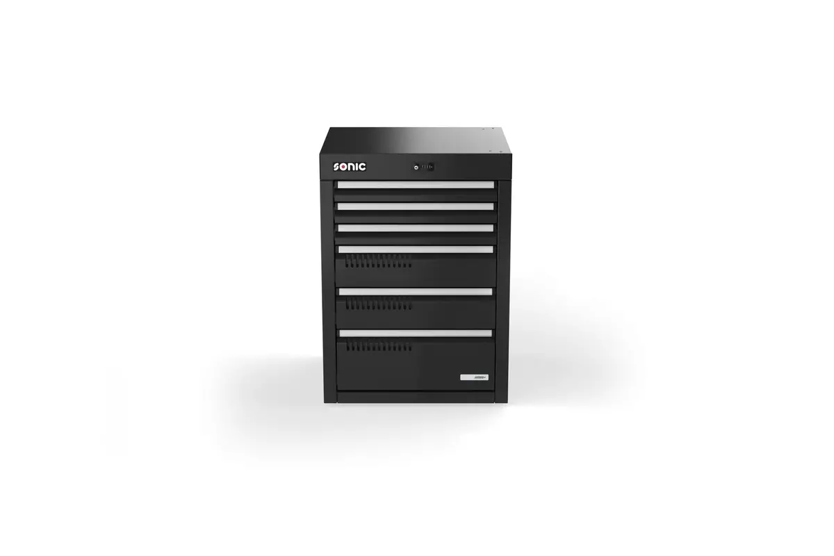 Sonic Tools Mss+ 720 Series Drawer Cabinet, 6 Drawers 1