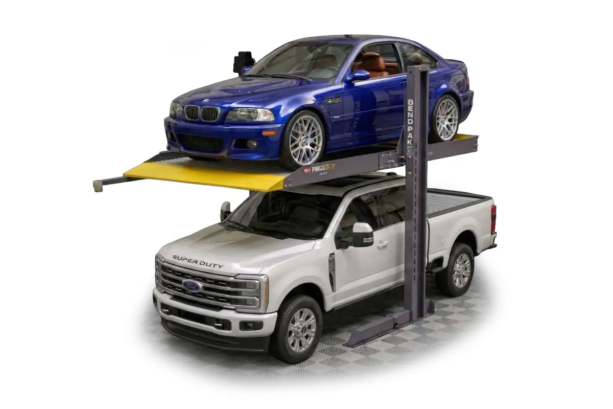 Bendpak Pl-6000Dcx Parking Lift | 6,000 Lb Wide Two-Post Vehicle Storage Lift 1
