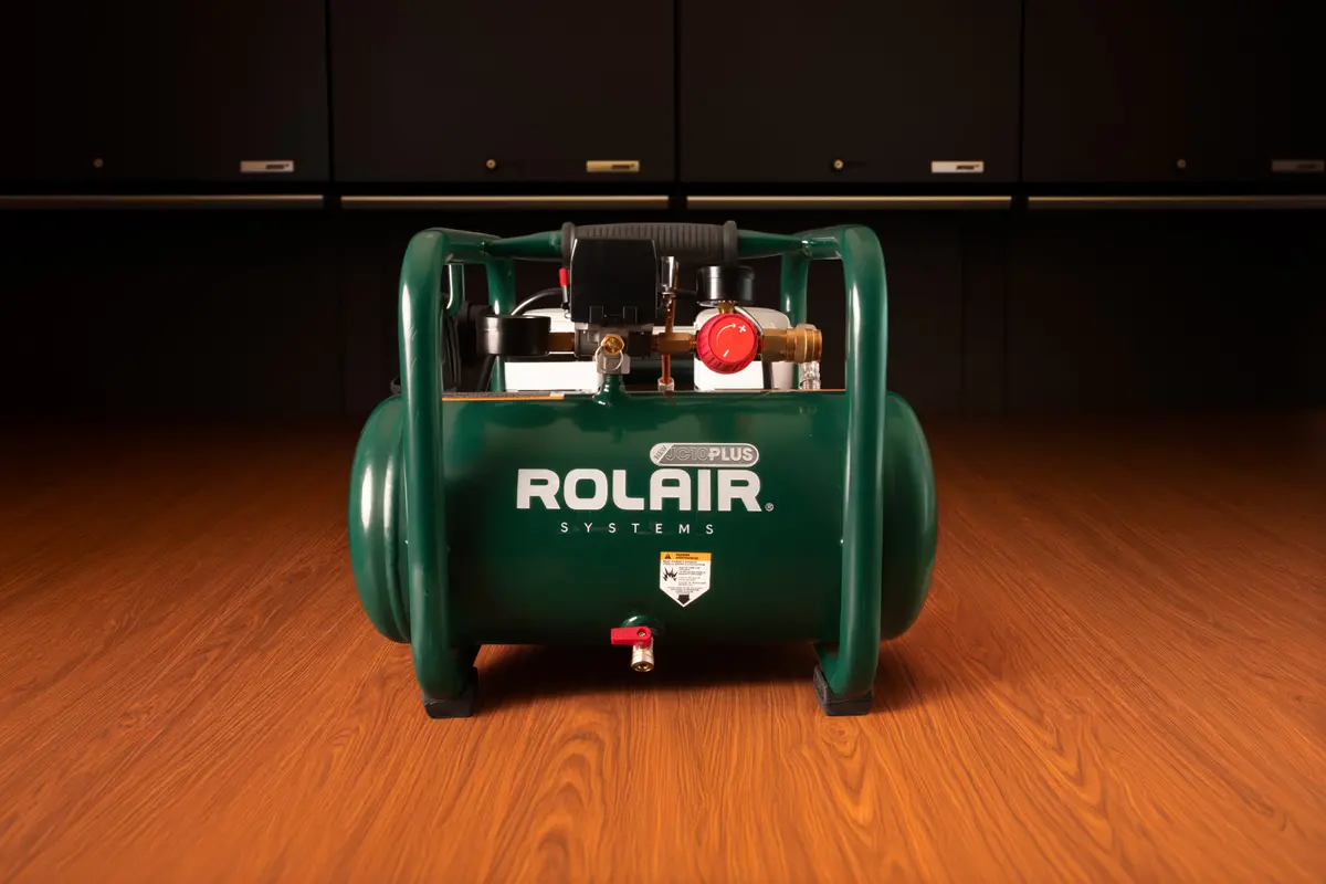 Rolair Jc10plus 1 Hp Oil-Free Direct Drive Air Compressor 1